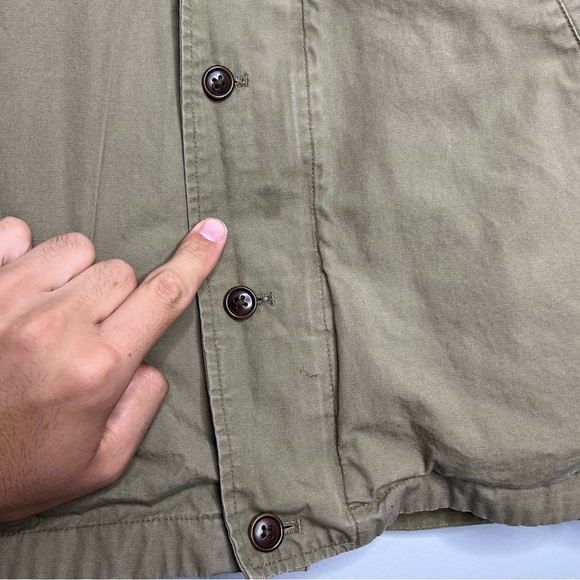 Vintage 90s Polo by Ralph Lauren Embroidered Key West Military Bomber Jacket R - Picture 8 of 12